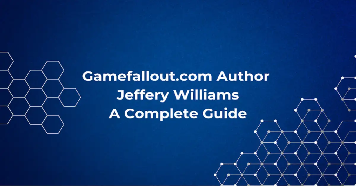 Gamefallout.com author jeffery williams