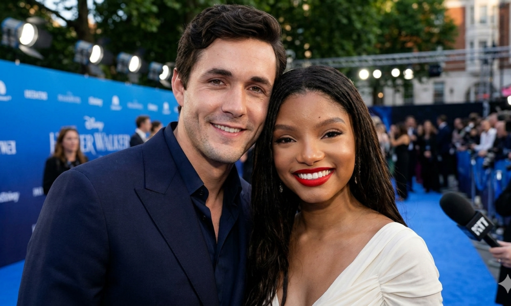 Jonah hauer halle bailey lipstick