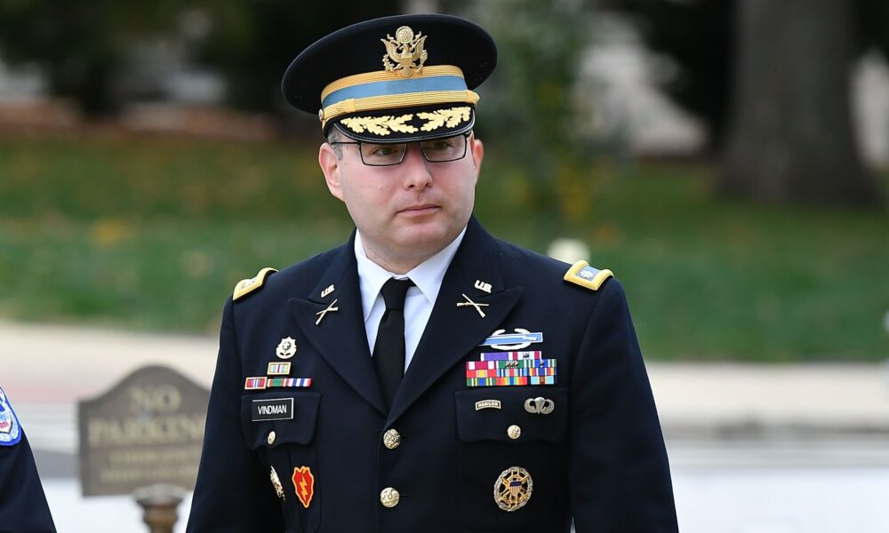 Alexander vindman net worth