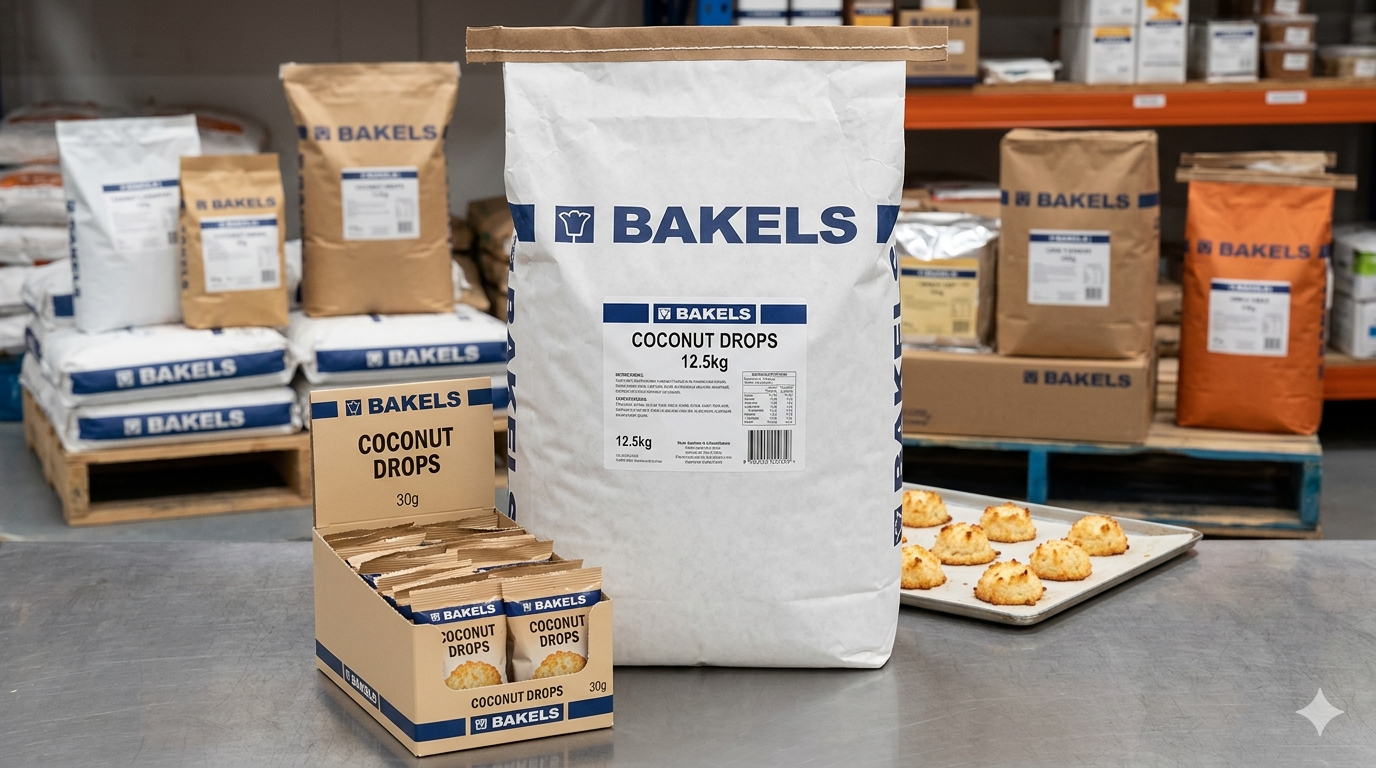 Bakels coconut drops 30g 12.5k
