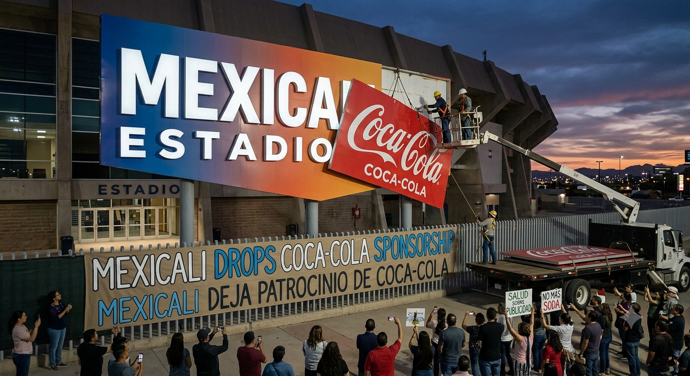 Mexicali drops coca-cola sponsorship