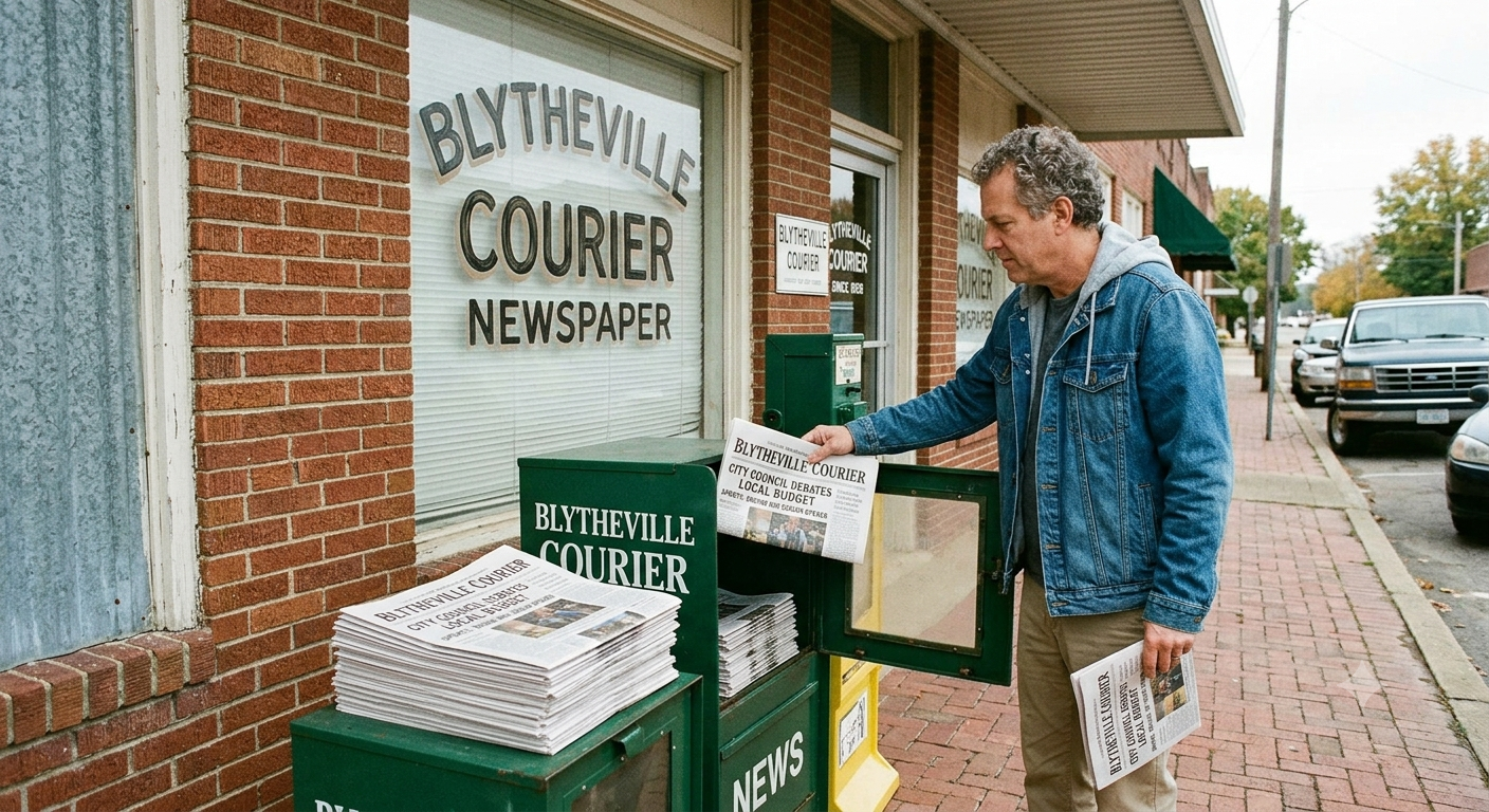 Blytheville courier newspaper