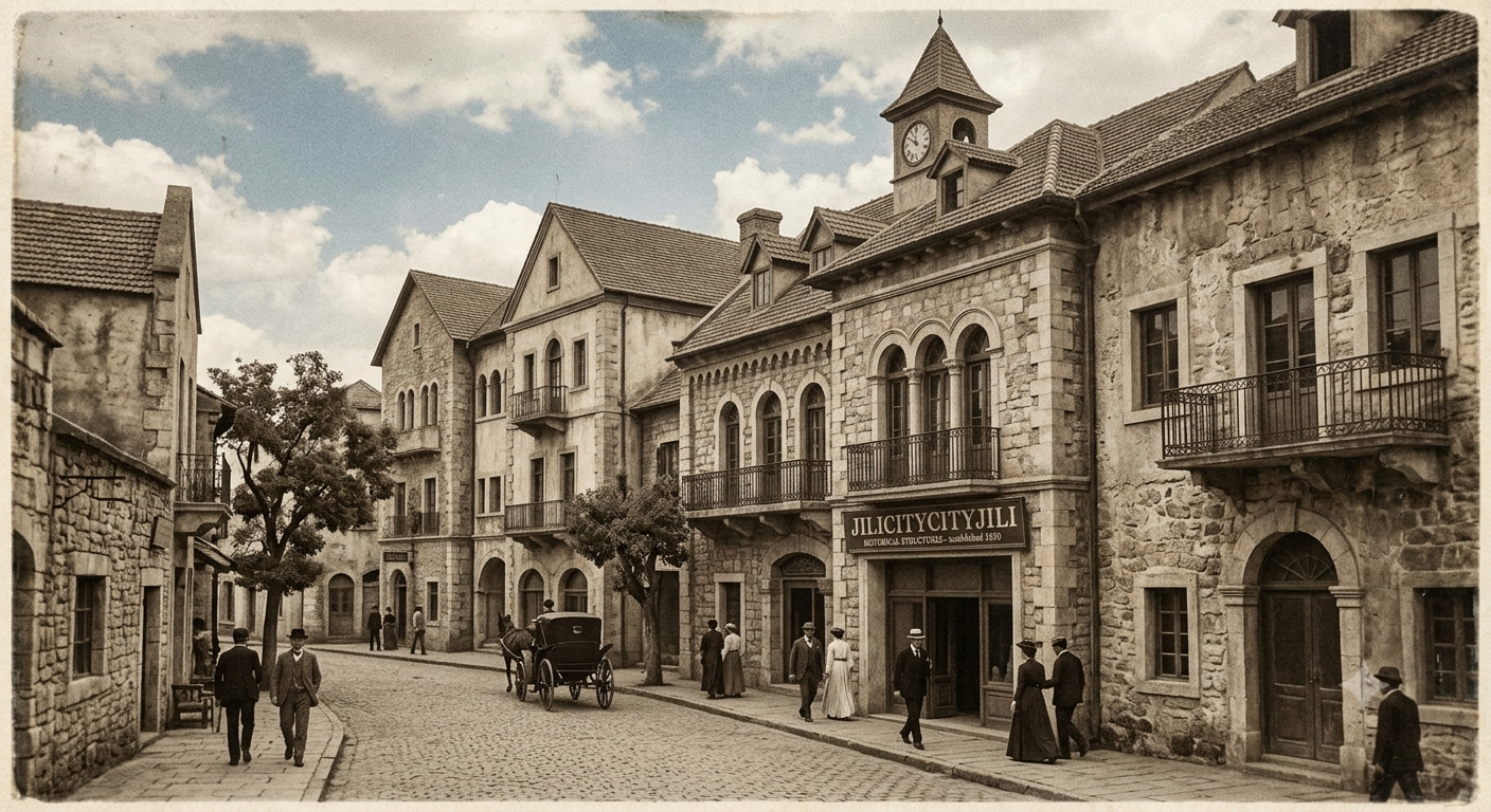 Jilicitycityjili historical structures