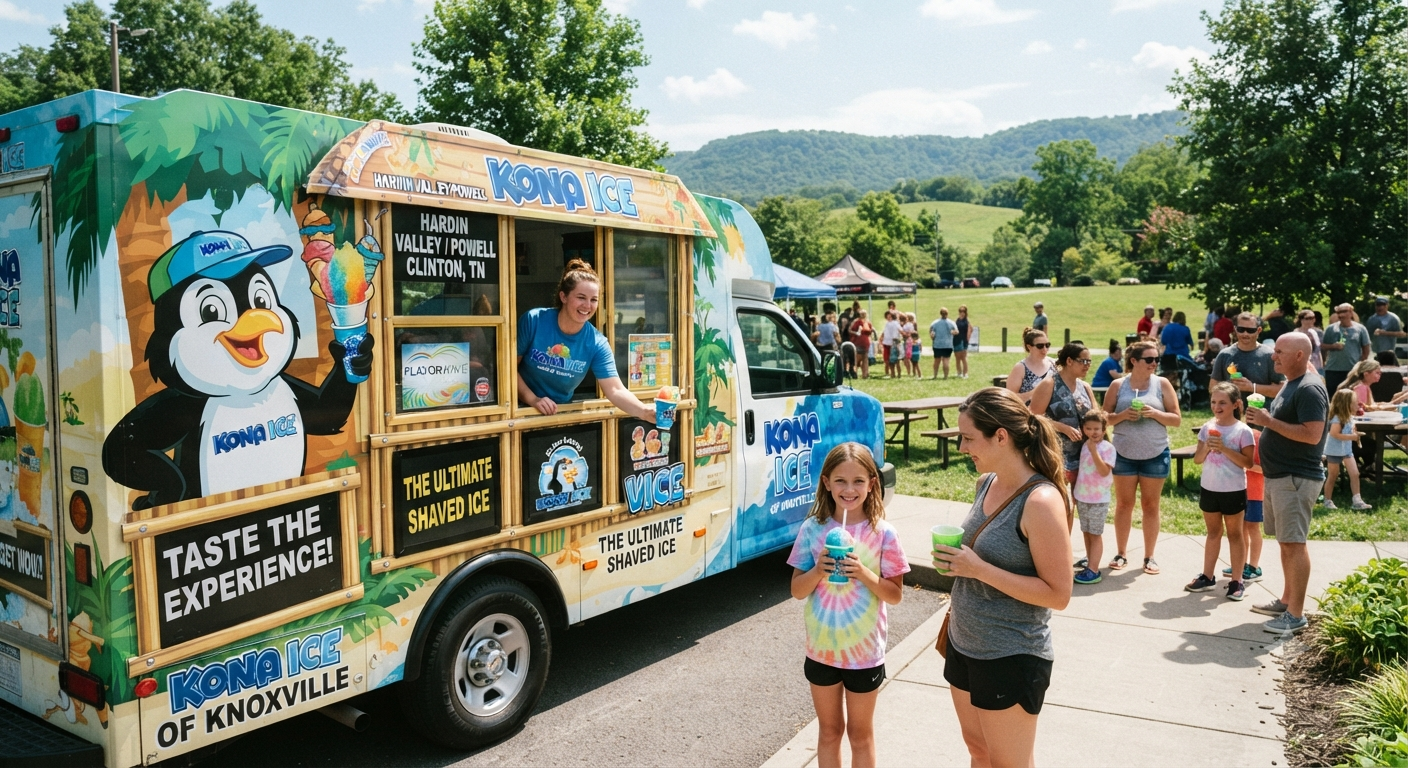 Kona ice of hardin valley/clinton/powell knoxville tn